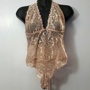 Gorgeous baby doll, corset detail and open front